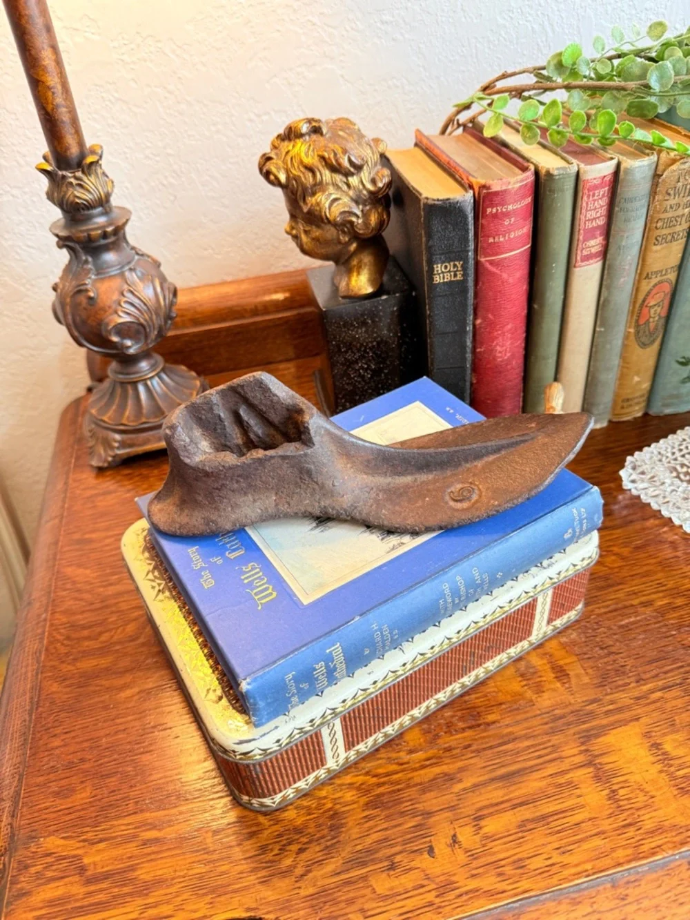 Antique Cast Iron Shoe Last Size 6 - Picture 12 of 12